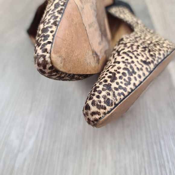 Madewell Maddie Heel Speckled Calf Hair size 9 - Picture 9 of 10